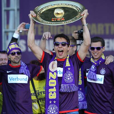 Die Bilder der Austria-Meisterfeier