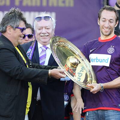 Die Bilder der Austria-Meisterfeier