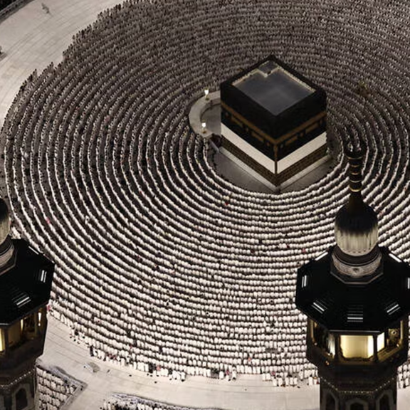 Muslimische Pilgerfahrt Hadsch beginnt in Mekka