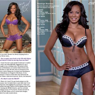 Mel B macht Werbung für Ultimo