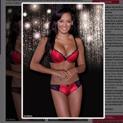 Mel B macht Werbung für Ultimo