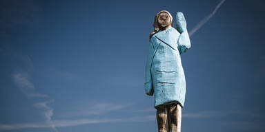 Spott für Melania-Skulptur in Slowenien