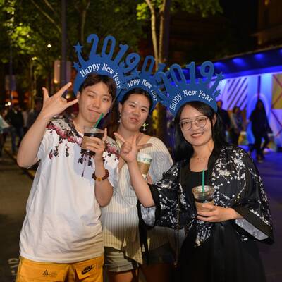 In New York versammelten sich Tausende am Times Square