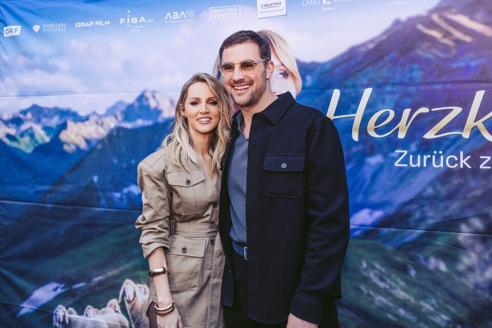 Melissa Naschenweng und Ferdinand Seebacher bei der 