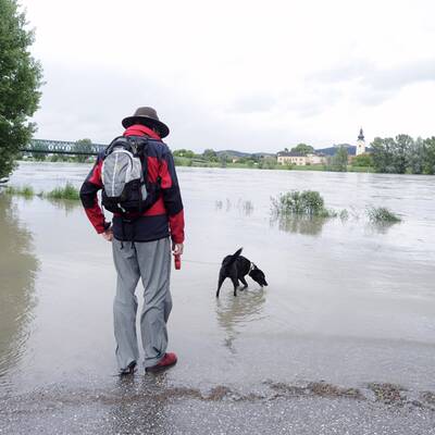Hochwasser in Österreich