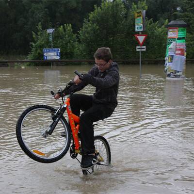 Land unter in Österreich