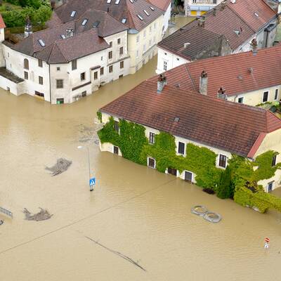 Überflutungen in der Wachau