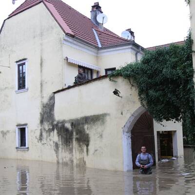Land unter in Österreich