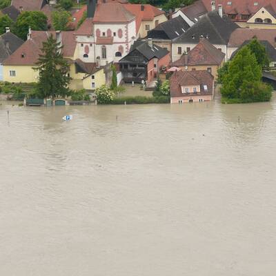 Überflutungen in der Wachau
