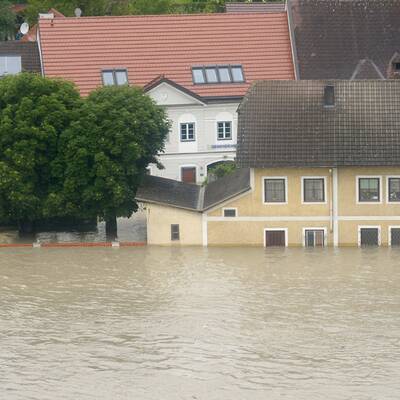 Überflutungen in der Wachau
