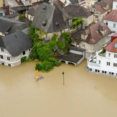Hochwasser in Österreich