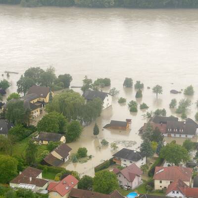 Überflutungen in der Wachau