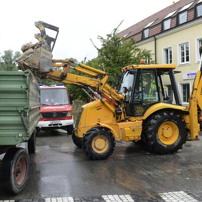 Hochwasser in Österreich