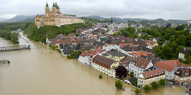 Hochwasser-Großalarm an der Donau