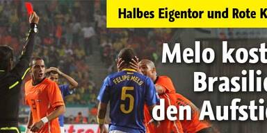 Melo kostet Brasilien Aufstieg