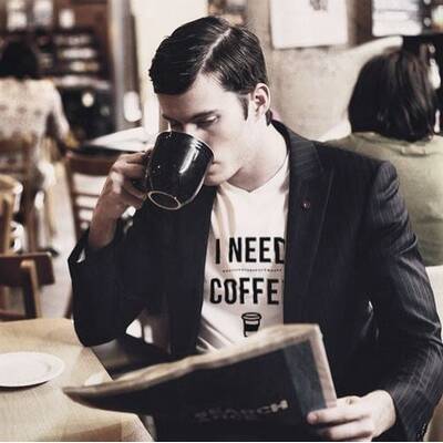 Instagram-Trend-Account: Men with Coffee