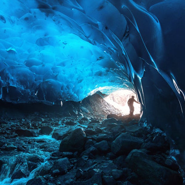 Mendenhall Eishöhle