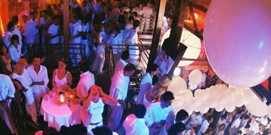 Féte Blanche: Trendy People ganz in weiß