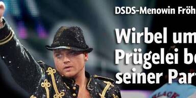 DSDS-Star Menowin: Schlägerei nach Show