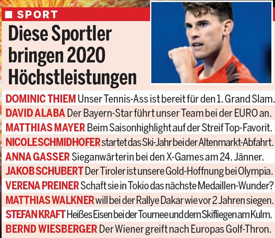 Wer 2020 wichtig wird