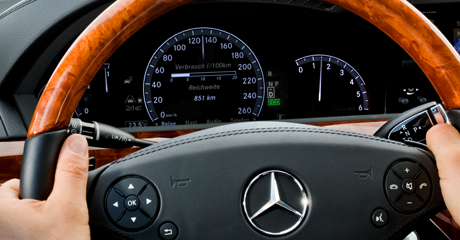 Mercedes S-Klasse mit 4-Zylinder-Diesel