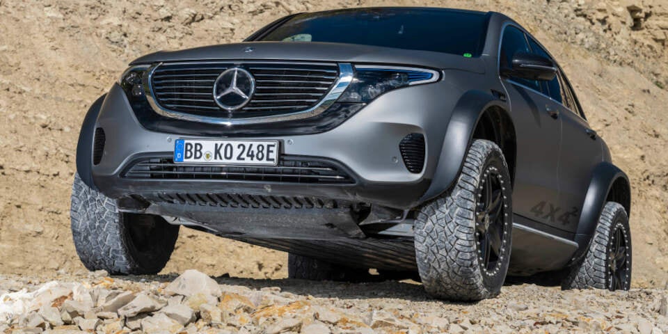Mercedes macht EQC zum Hardcore-Offroader