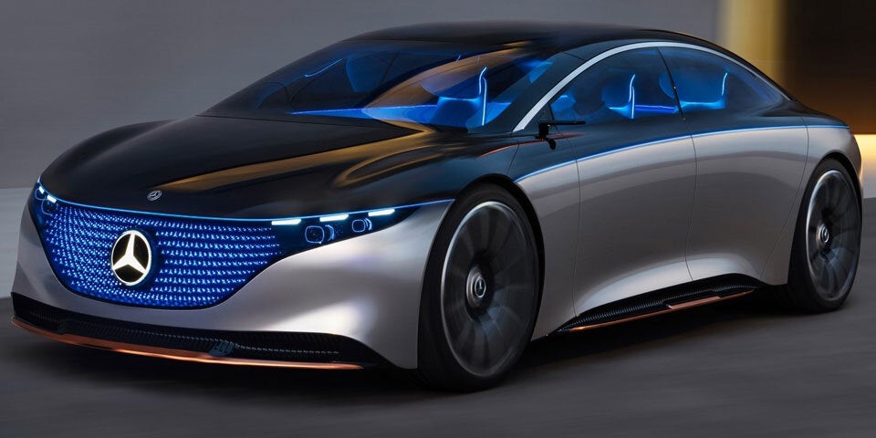 Mercedes zeigt elektrische S-Klasse 