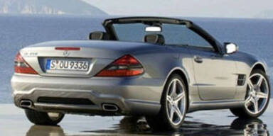Erste Bilder des Mercedes SL Cabrio