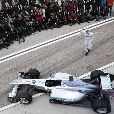 Schumis neuer Silberpfeil