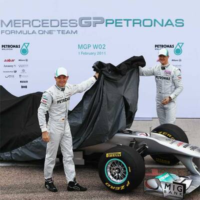 Schumis neuer Silberpfeil