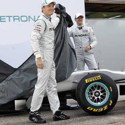 Schumis neuer Silberpfeil