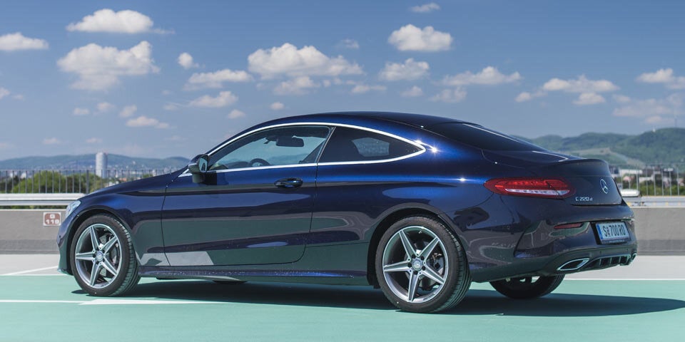 Neues C-Klasse Coupé 220d im Test