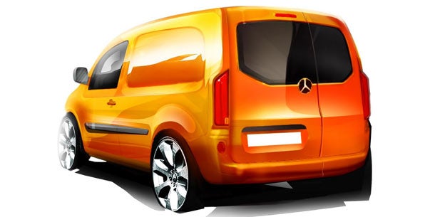 Erlkönige des Mercedes Citan auf Tour