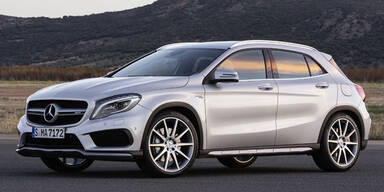 Mercedes stellt den GLA 45 AMG vor