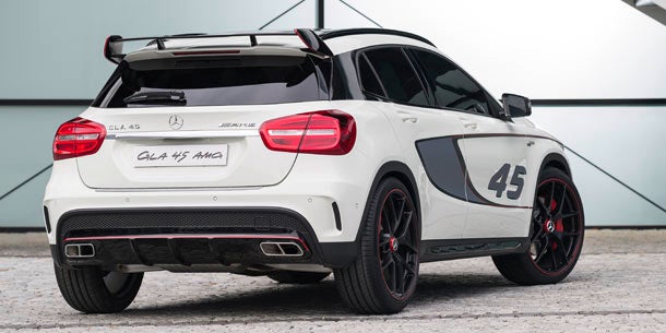 So kommt der Mercedes GLA 45 AMG