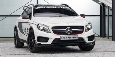 So kommt der Mercedes GLA 45 AMG