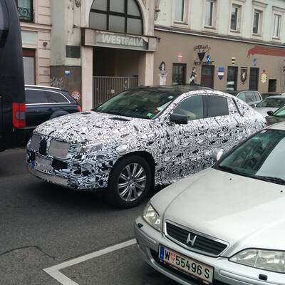 Mercedes Erlkönig in Wien