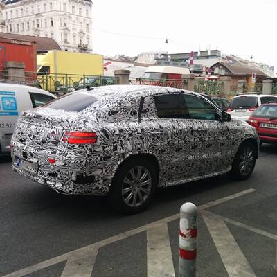 Mercedes Erlkönig in Wien