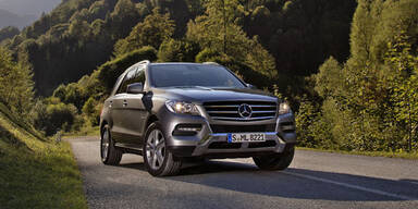 Start für den neuen Mercedes ML 500