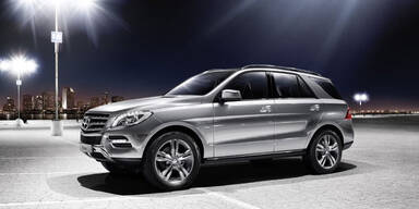 Start für den neuen Mercedes ML 500