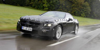 Mercedes SL (2012) Erlkönig: Erste Infos