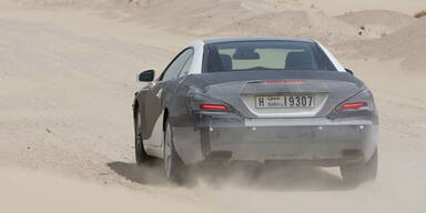 Mercedes SL (2012) Erlkönig: Erste Infos