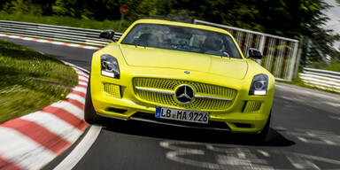 E-Version des SLS AMG knackt Rundenrekord