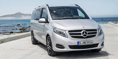 Mercedes V-Klasse greift den VW Bulli an