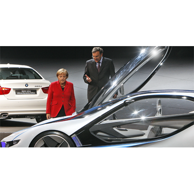 Bundeskanzlerin Angela Merkel gab sich die Ehre