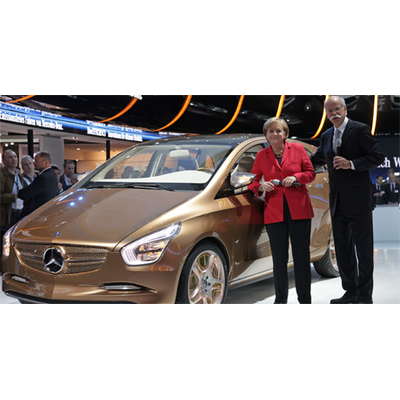 Bundeskanzlerin Angela Merkel gab sich die Ehre