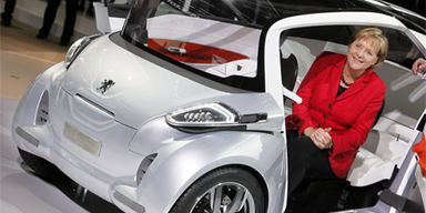 Bundeskanzlerin Angela Merkel gab sich die Ehre