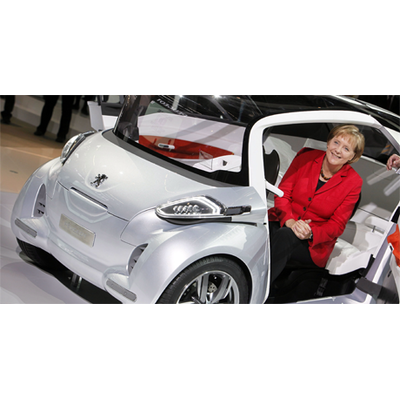 Bundeskanzlerin Angela Merkel gab sich die Ehre