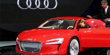 Bundeskanzlerin Angela Merkel gab sich die Ehre