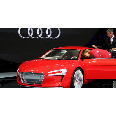 Bundeskanzlerin Angela Merkel gab sich die Ehre